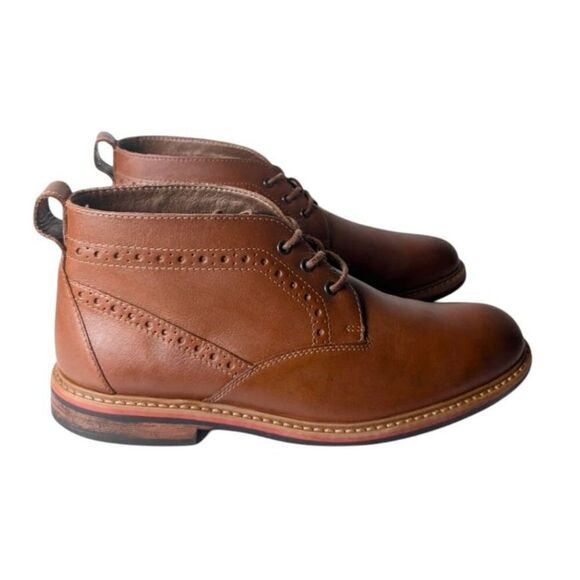 BOSTONIAN Melshire Plain Toe Lace-Up Chukka Boot Size 10M - Picture 3 of 9